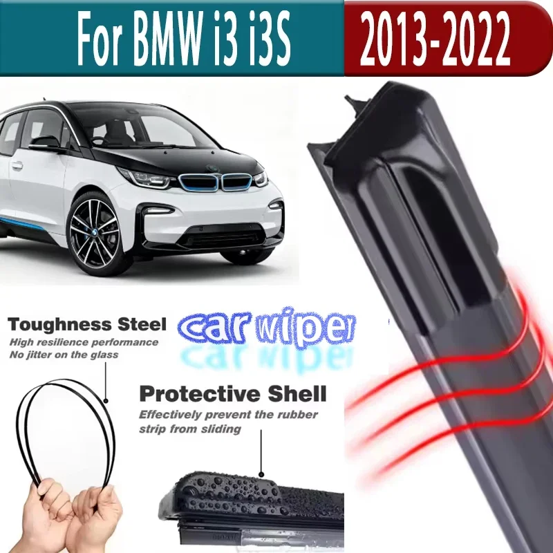 

2 шт. для BMW i3 i3S 2013-2022 щетки стеклоочистителя переднего стекла 2014 2015 2017 2018 2019 2020 2021 аксессуары для ветрового стекла