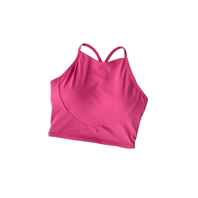 Intimo sportivo estivo Canotta da corsa fitness da donna Antiurto e cadente Reggiseno yoga sexy per la schiena di bellezza Asciugatura rapida