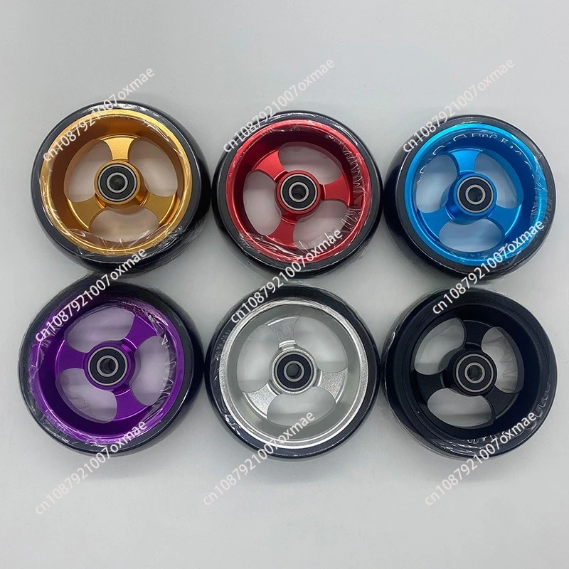 sports wheelchair aluminum alloy 4 inch 5 inch front wheel casters high speed wear-resistant wheelchair accessories