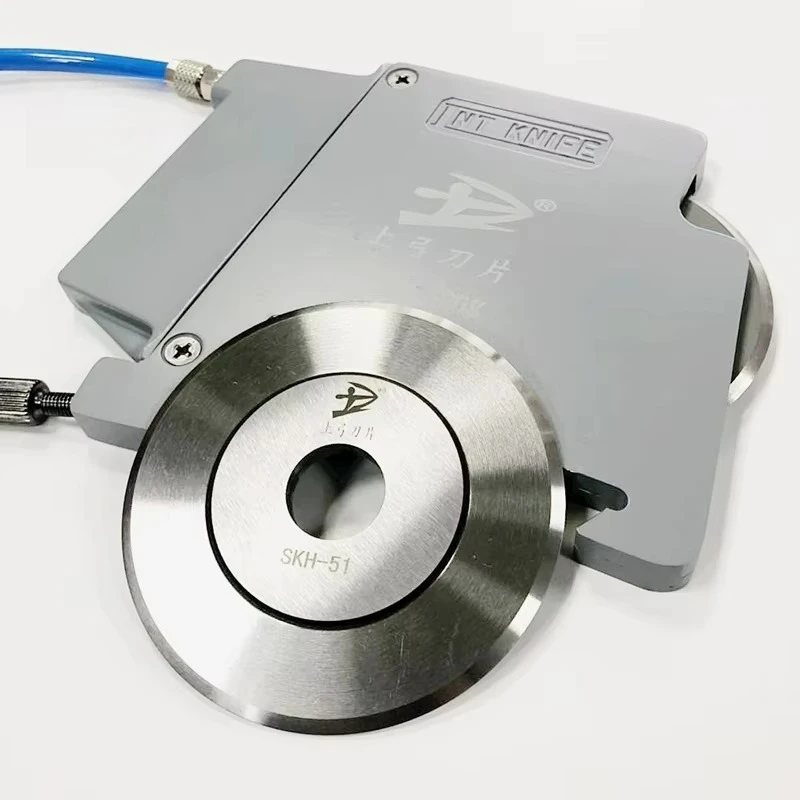 Plastic film cutting industrial round knife perforation pneumatic tool holder SKH-51