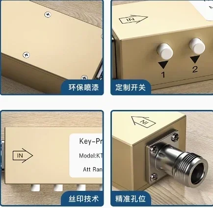 SMA/N Type 0-90db RF atténuateur de Signal réglable étape numérique RF