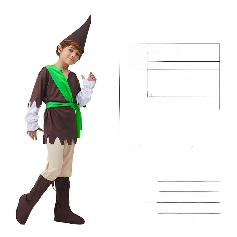 Nowy strój Hanfu dla dzieci, kostium na Halloween, przebranie na bal, ubrania do występów, strój etniczny na występy sceniczne