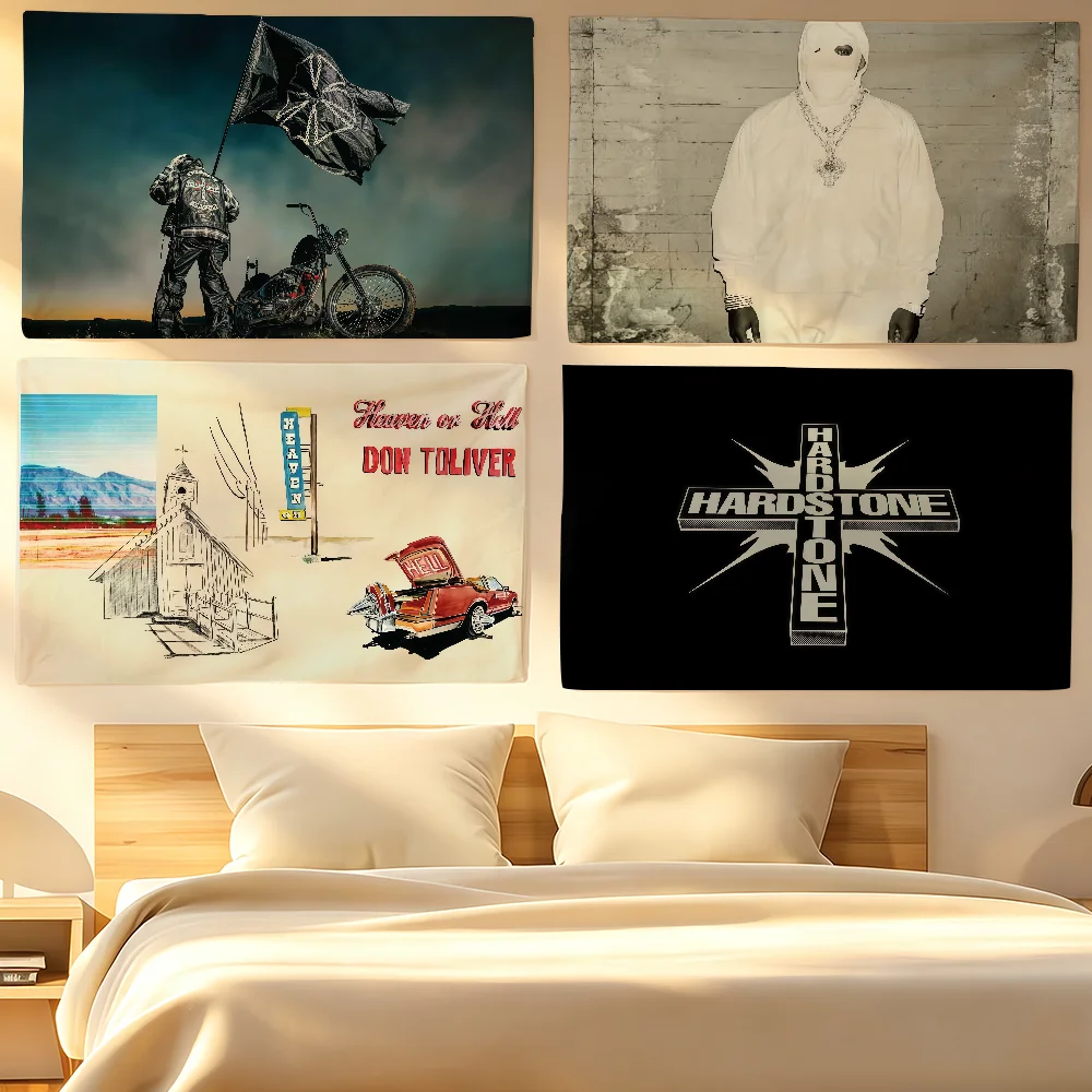 American rapper D-Don Toliver flag For Living Room Home Dorm Decor Wall Outdoor Camping Party Banner Gifts