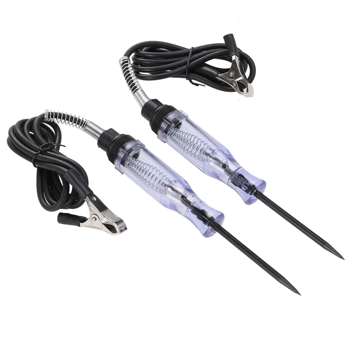 

2 pcs Vehicle Voltage Tester Car Polarity Pen 12 24V Ideal for Auto Boats Motorcycles Small Engines Testing Fuses Light Sockets
