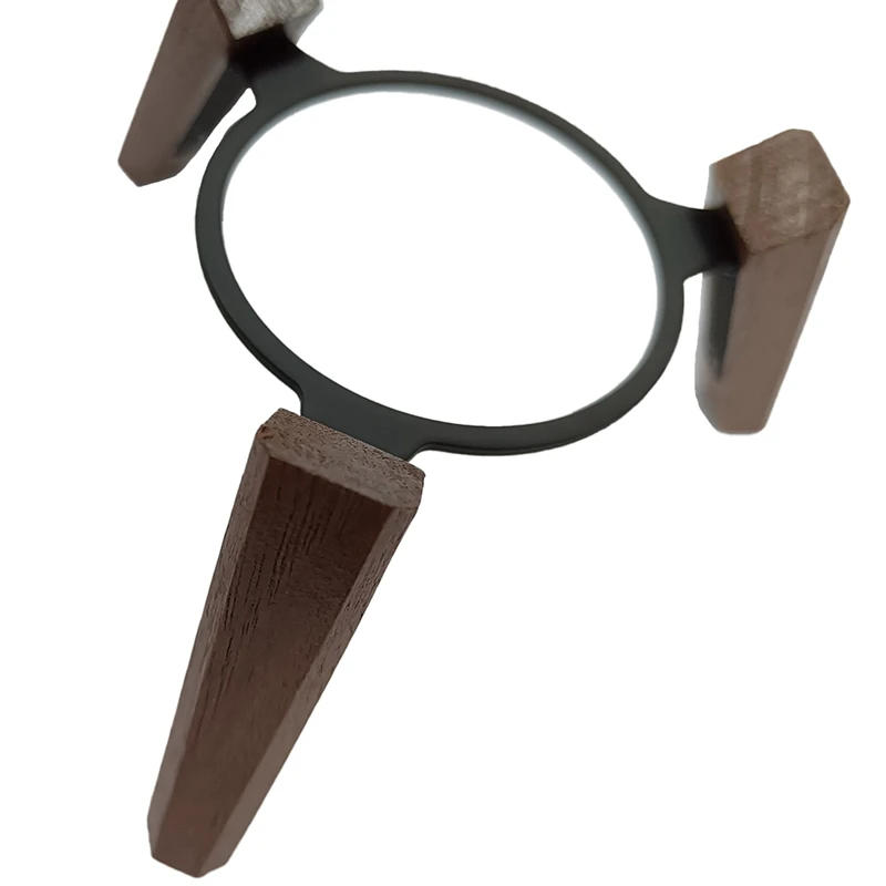 Multifuncional Desktop Anti-Slip Bracket para Homepod Mini, Apple Audio Bracket Parts, Wood Base, Acessórios