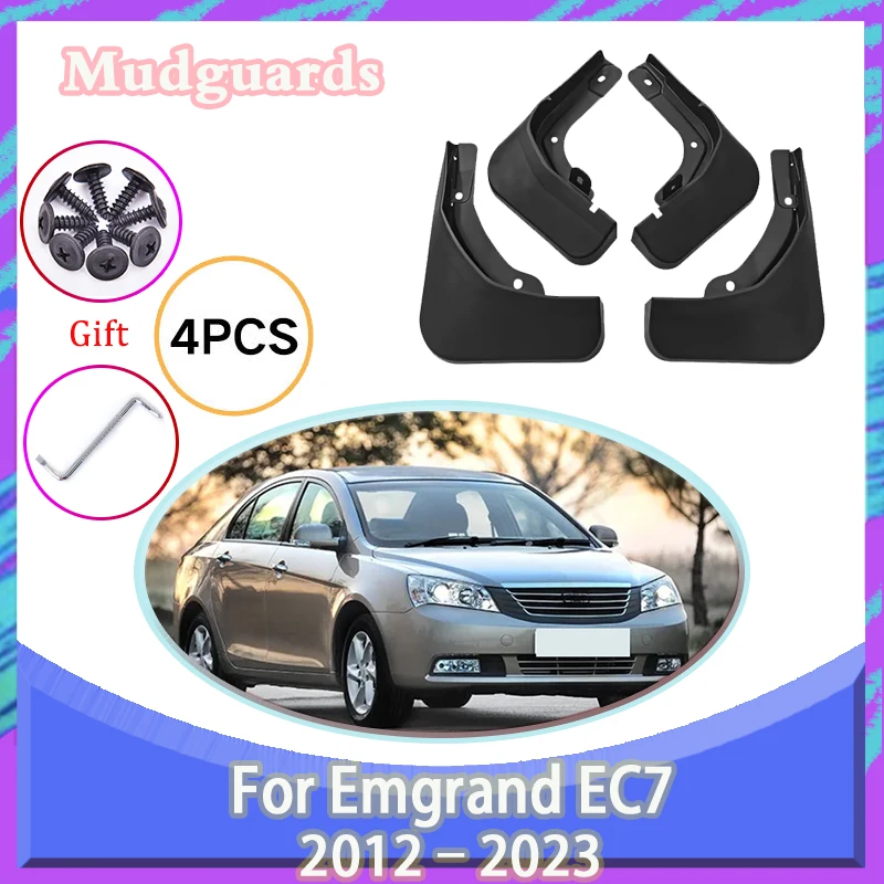 

For Geely Emgrand EC7 2012-2023 2013 2014 Car Mudguards Mud Guards MudFlaps Wheel Splash Guards Rear Fenders Auto Accessories