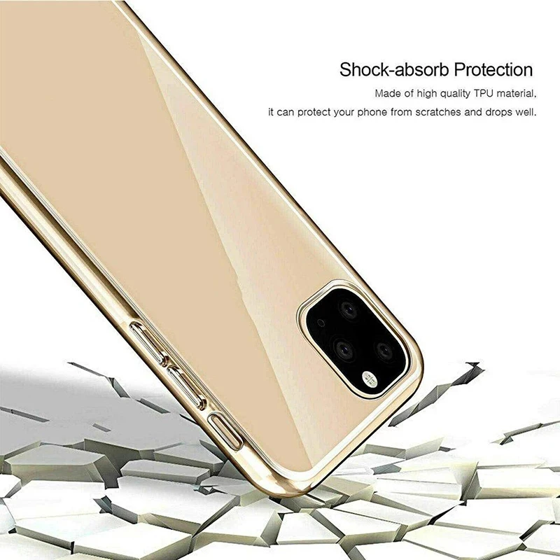 Coque de téléphone ronde complète transparente, coque arrière pour iPhone 16 Pro Max, 15, 14, 13, 12, 11, SE2, SE3, Xr, Xs, 7, 8 Plus, 360