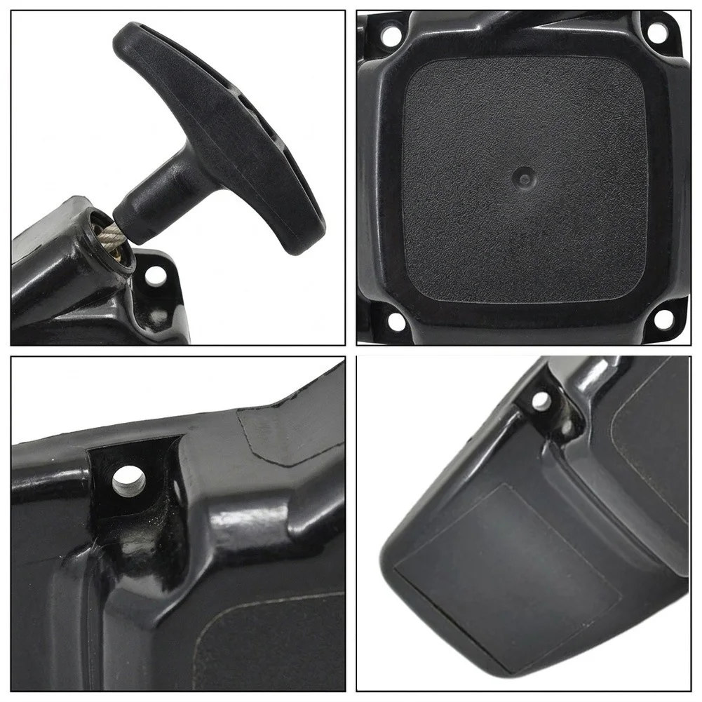Replacement Starter Recoil Pull Starter Robust Plastic Construction Lightweight Design Easy Installation Minimal Effort Start