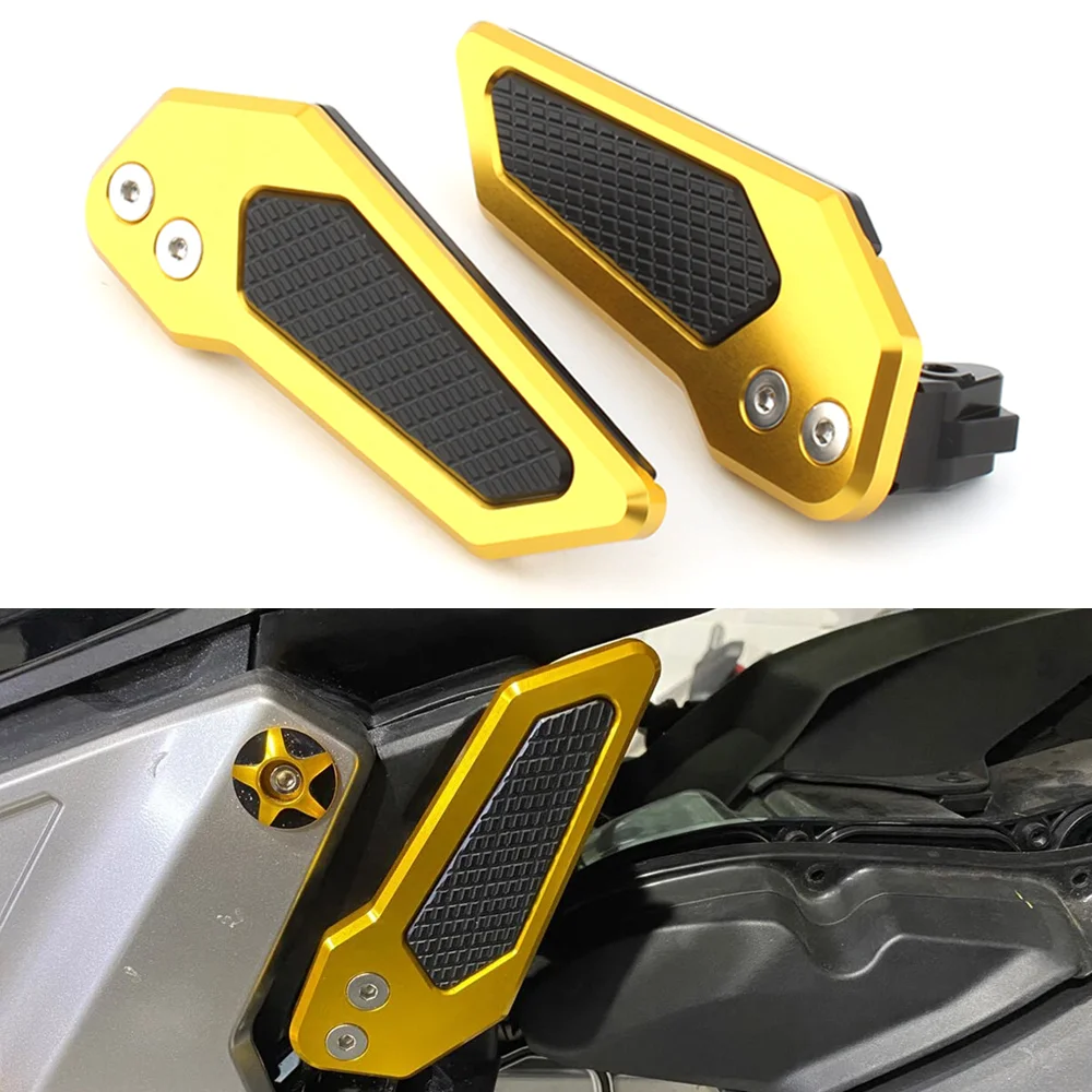 

Motorcycle CNC Rear Footrest Passenger Footpegs For Honda Adv150 Adv160 2021-2023 ADV 150 160