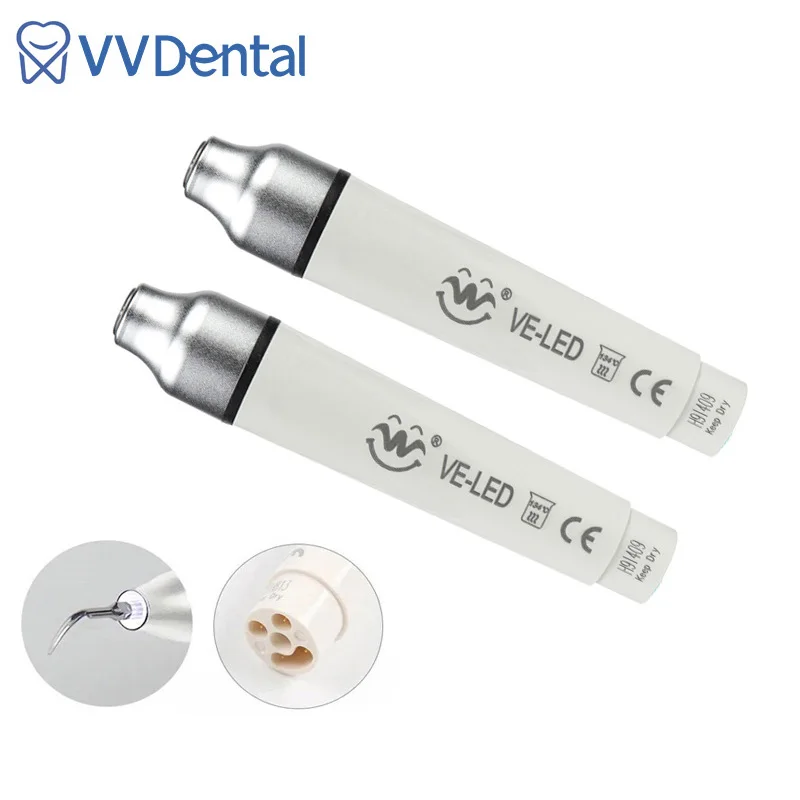 

Ultrasonic Scaler Handpiece With Light For EMS Woodpecker UDS for Scaling Periodontics Endodontics Oral Hygiene Dental Clinic