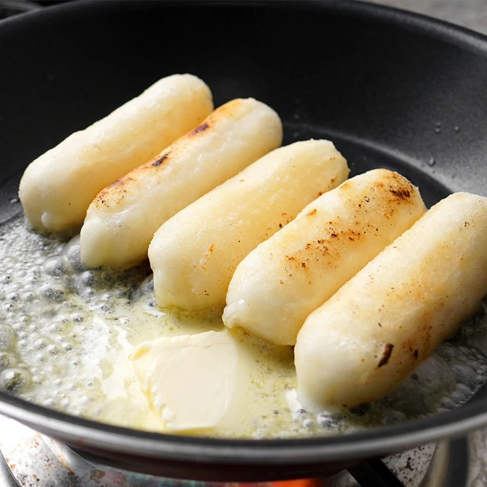 كعك أرز جبنة الموزاريلا الطبيعية - 1 كجم × 2 عبوة |   مثالية للوجبات الخفيفة للأطفال أو Tteokbokki #3