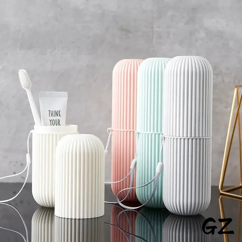 2026 معجون الأسنان المحمول فرشاة الأسنان حماية حامل حافظة السفر التخييم صندوق تخزين حماية فرشاة الأسنان من الأوساخ والضرر #1