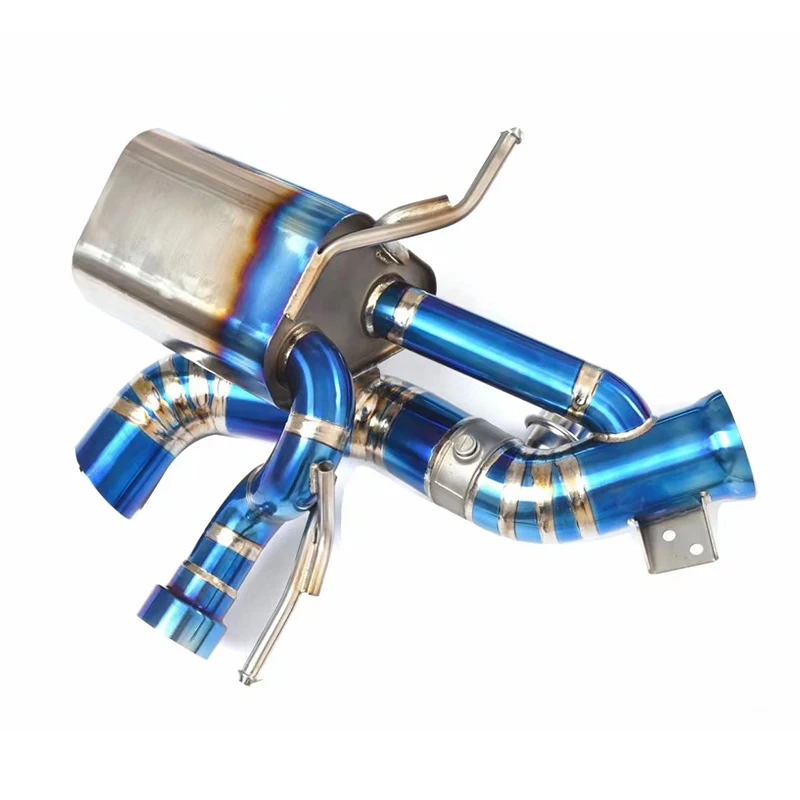 Hot sale New high quality Stainless Steel 304 Catback exhaust F12 car exhaust system high-performance titanium downpipe