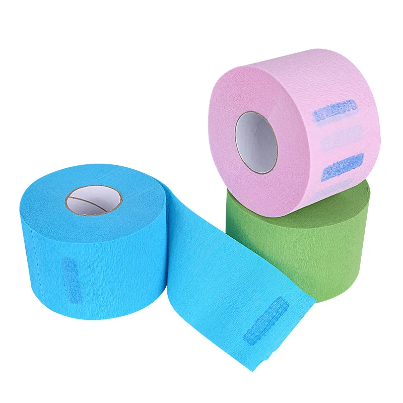 Disposable Neck Paper Salon Barber Neck Paper Hair Dresser Roll Cutting Dressing Hair Collar Barber Accessories Necks Covering