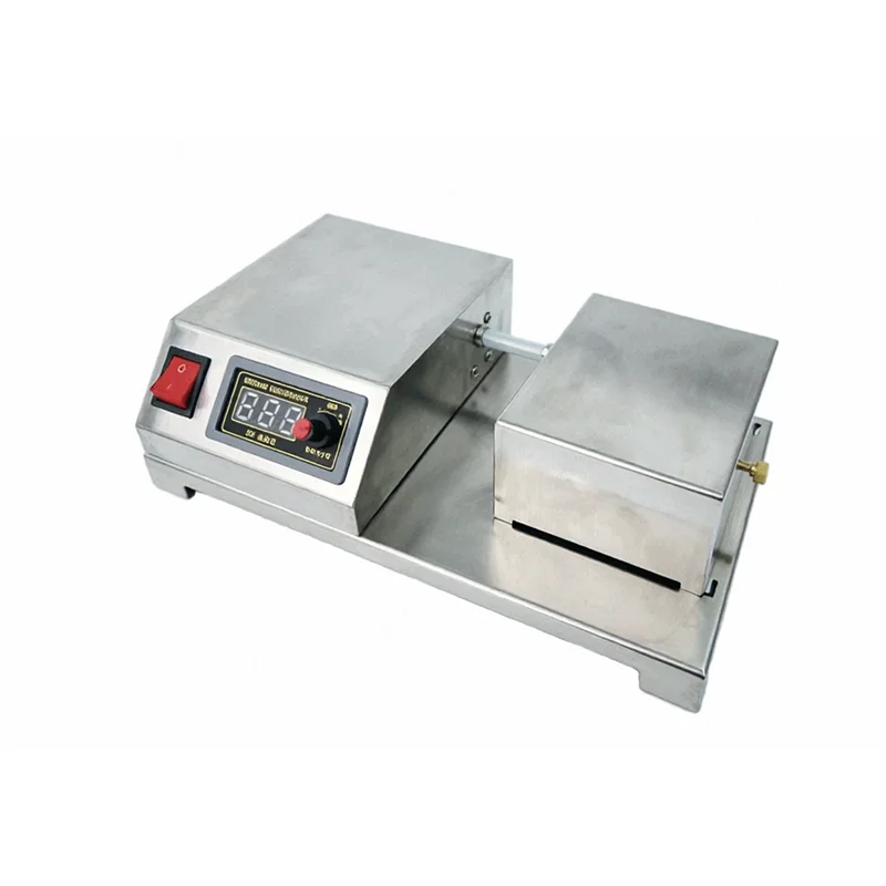 Stainless‑Steel Electric Leather Edge Oiling Tool With Non‑Stick Roller For Handbag Edge Dyeing Work