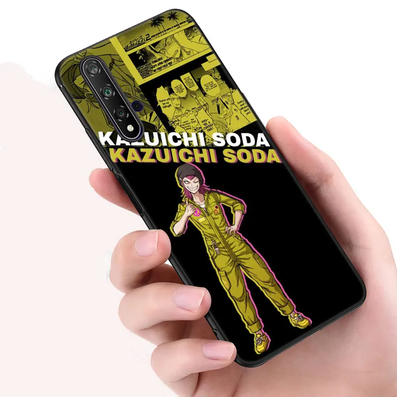 Danganronpa Aesthetic Black Phone Case For Huawei Honor X7 X8 X9 5G 30i 20S 20E 10i 7S 8A 8S 8C 8X 9A 9C 9X Pro 10X Lite Cover