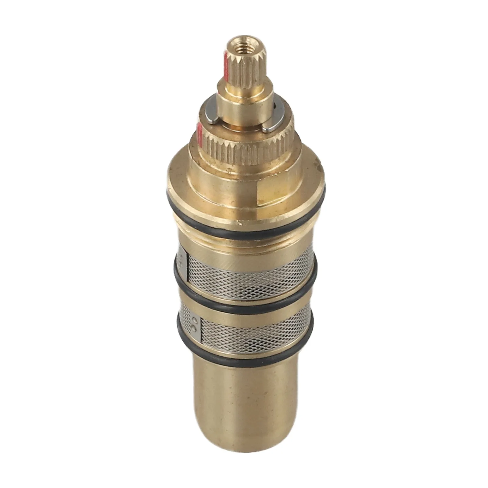 Brass Replacement Cartridge for Thermostatic Shower Mixer Valve Simple Installation Reliable Temperature Control