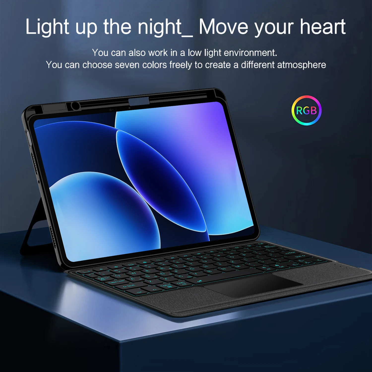 TouchPad Keyboard For Xiaomi Pad 8 8Pro MiPad 8 Pro 11.2" Case Xiaomi Pad 7 Pro MiPad7 11.2 Inch Detachable Magic Keyboard Cover