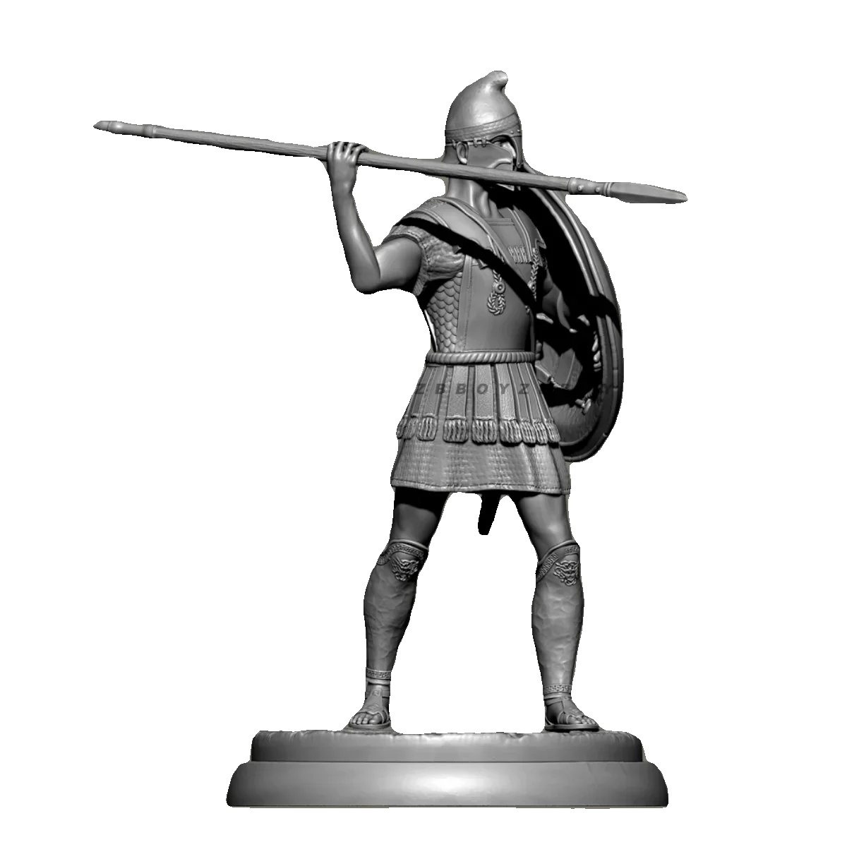 38mm 50mm 75mm Resin Soldier model kits figure colorless and self-assembled （3D Printing ） TD-6153/3D