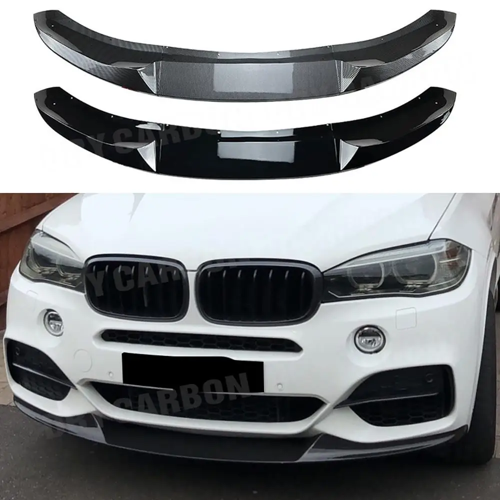 

For BMW X5 F15 2014 2015 2016 2017 2018 Bumper Guard Accessories Car Front Bumper Lip Chin Spoiler Styling Bodykits Decoration