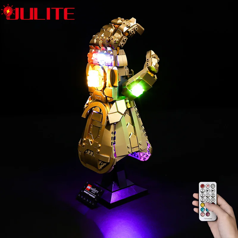 LED Light  Kit For 76191 Gauntlet DIY Toys Set Not Included Building Blocks Only Lighting Kit