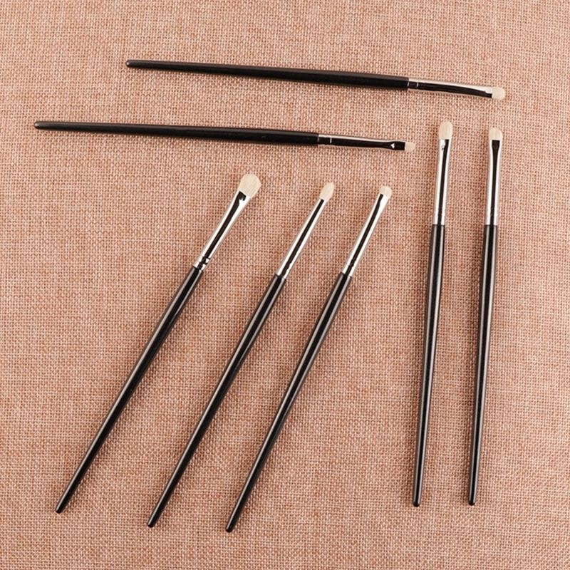 7x/Set Fard À Paupières Pinceaux Maquillage Pinceaux Maquillage Pour Les Yeux Pratique Ombre À