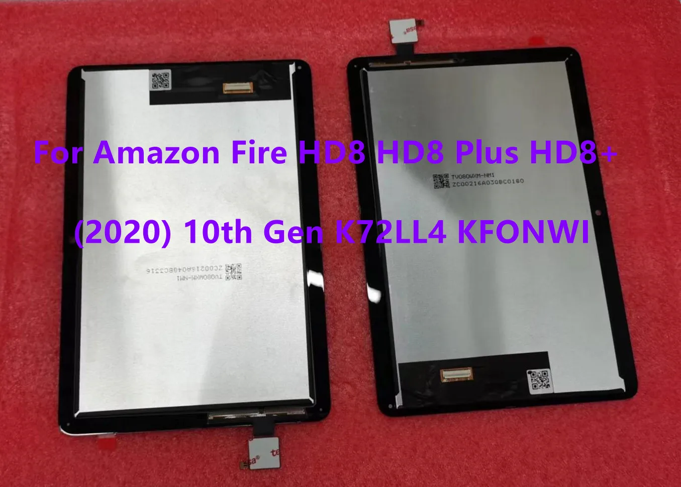 

Original 8.0"Inch For Amazon Fire HD8 HD 8 HD8 Plus HD8+ 2020 10th Gen K72LL4 KFONWI LCD Display Touch Screen Digitizer Assembly