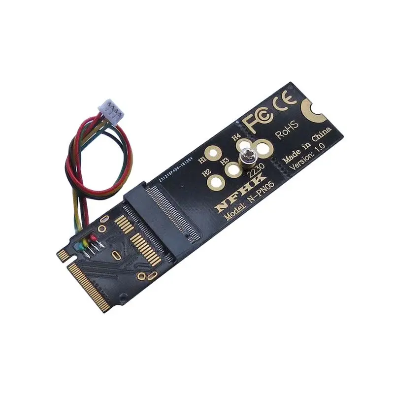 

M Key PCIe x4 M.2 NGFF к клавиши A+E AX200 Карта адаптера WiFi6 NUC8 посвященная