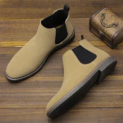 40-46 men boots 2023 fashion brand comfortable leather boots #CL5318