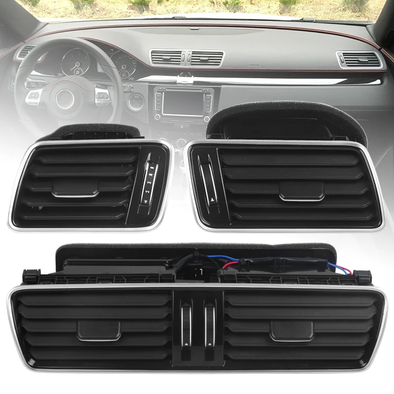 

LHD передняя левая и правая центральная консоль, приборная панель, вентиляционные отверстия для VW Passat B6 B7 CC R36 3AD 819728 3AD 819701 3AD 819702 A