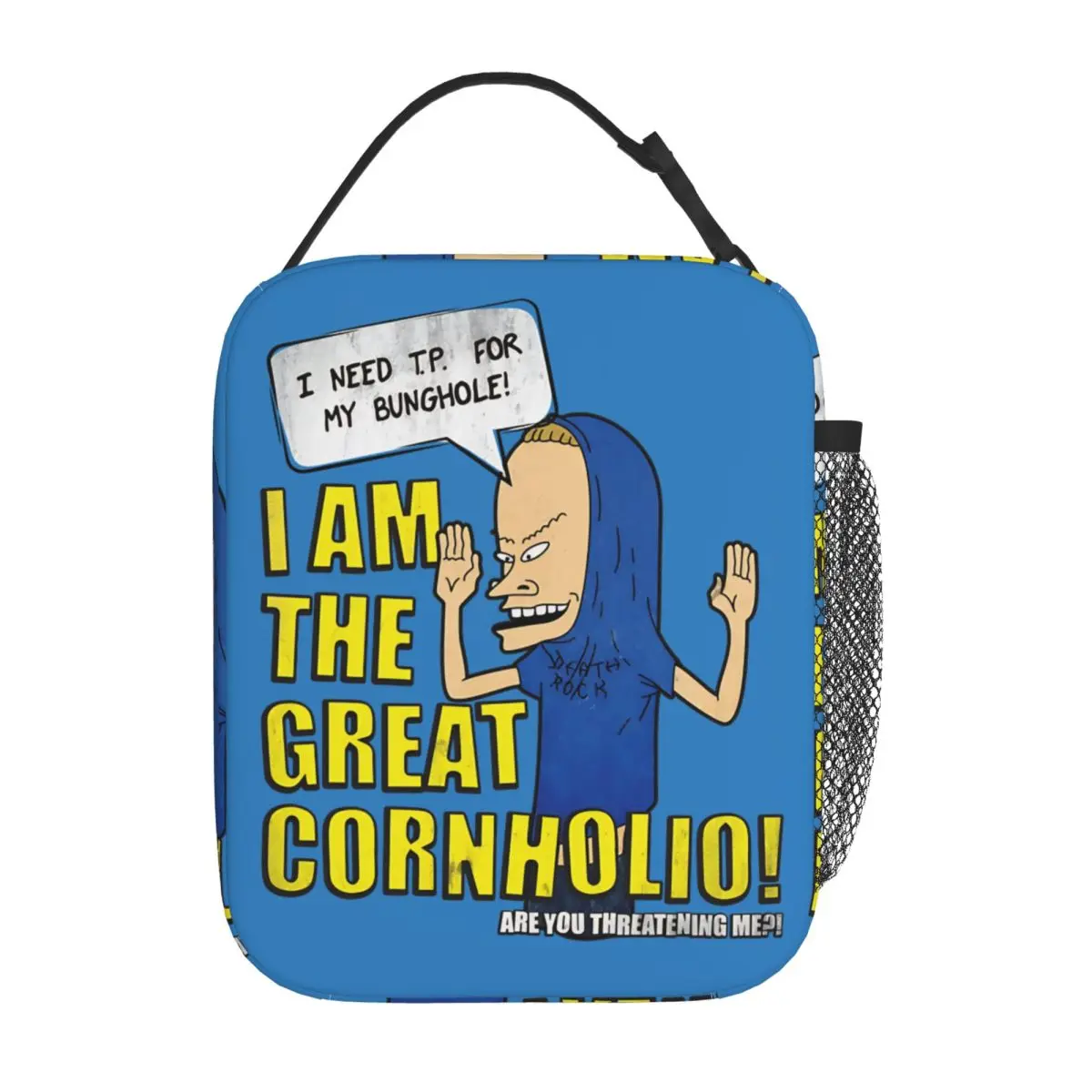 

Album Beavis And Butthead Insulated Lunch Bag Thermal Bag Lunch Container Large Tote Lunch Box Food Storage Bags Office Travel