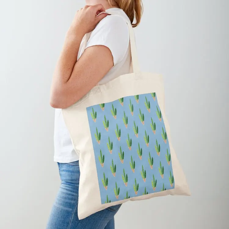 

Lulav Light Blue Print Tote Bag Fabric bag Canvas bag Gift bags custom tote