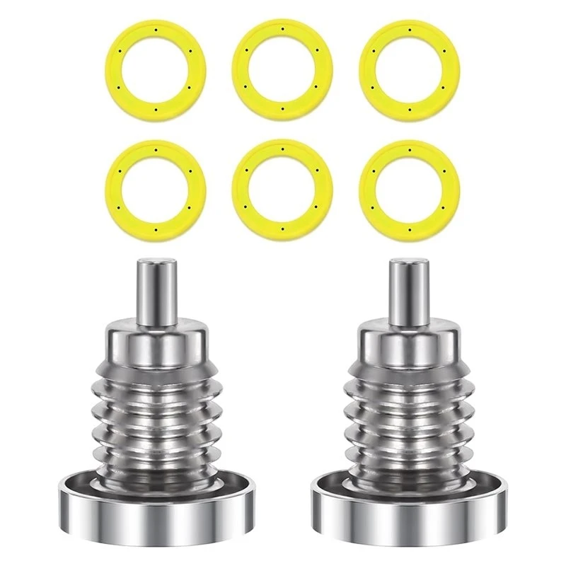 A96E-8M0058389 Boat Lower Unit Drain Screws With Seals For Mercury Marine Outboard And For Mercruiser Stern Drive Replace
