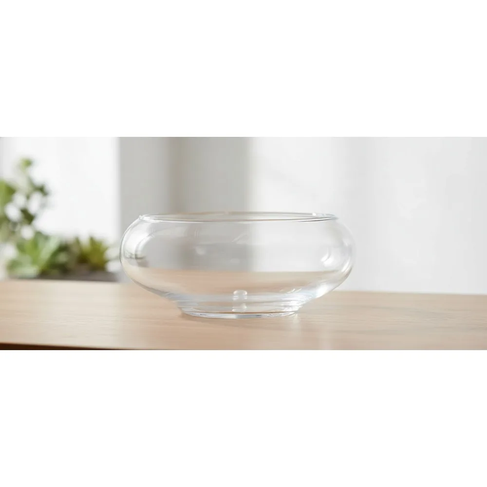 

Clear Glass Bubble Bowl Terrarium for Succulents Air Plants Hydroponic Display Floating Candles Fish Tank Desktop Decor
