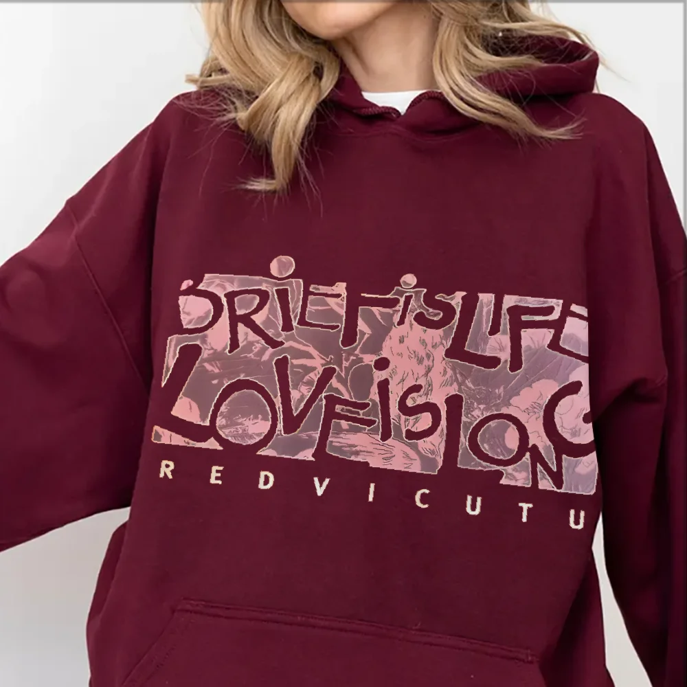 

Y2k Clothes Unique Patterns Cozy Y2k Sweatshirt Women's Graphic Hoodie Hand-Painted Art Korean Style Oversized Winter Comfort