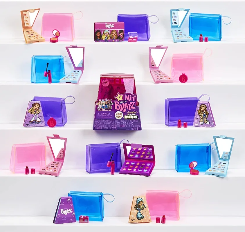 New Surprise Doll Bratz Mini Cosmetics 2 Cosmetics In Each Pack MGA  Miniverse Blind Packaging Doubles As Display