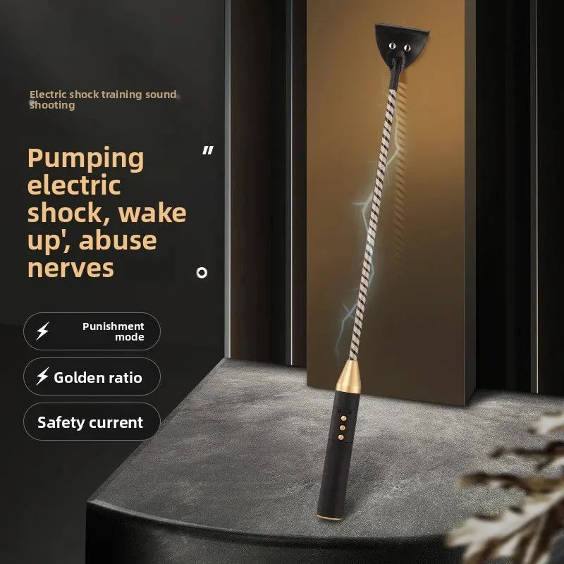Juguetes Productos para adultos Stun Stick Bdsm Mujer Sm Femdom Shock Whip Sex