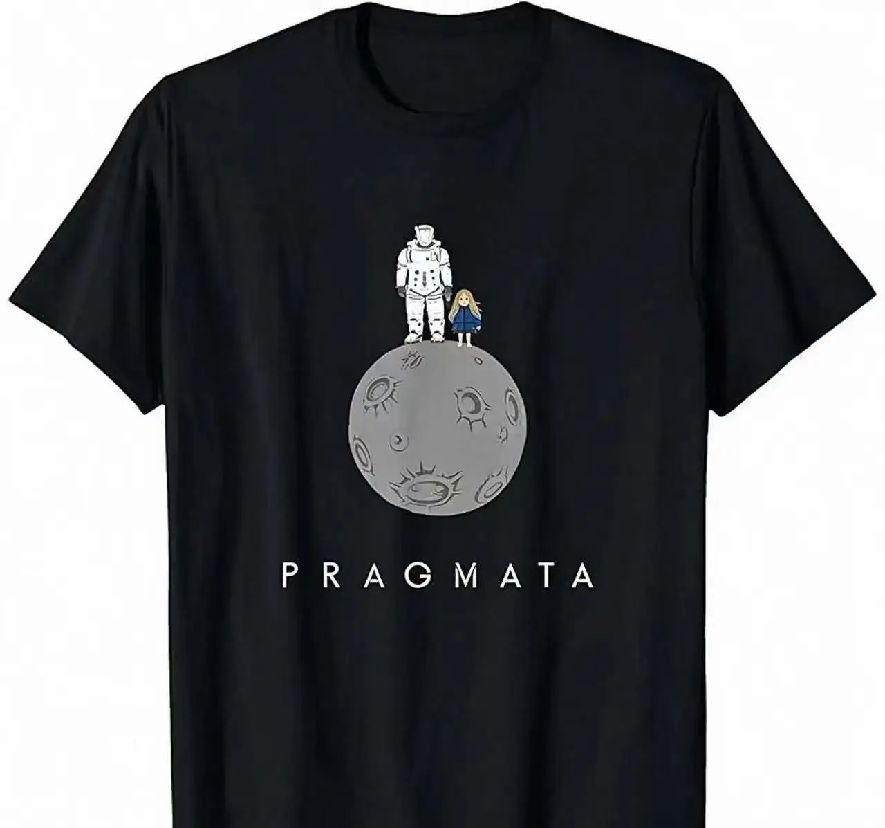Pragmata Hugh Diana Together Multicolor 1 Sided S T Shirt Long or Short Sleeves Vintage Washed Top for Everyday Wear Stretched