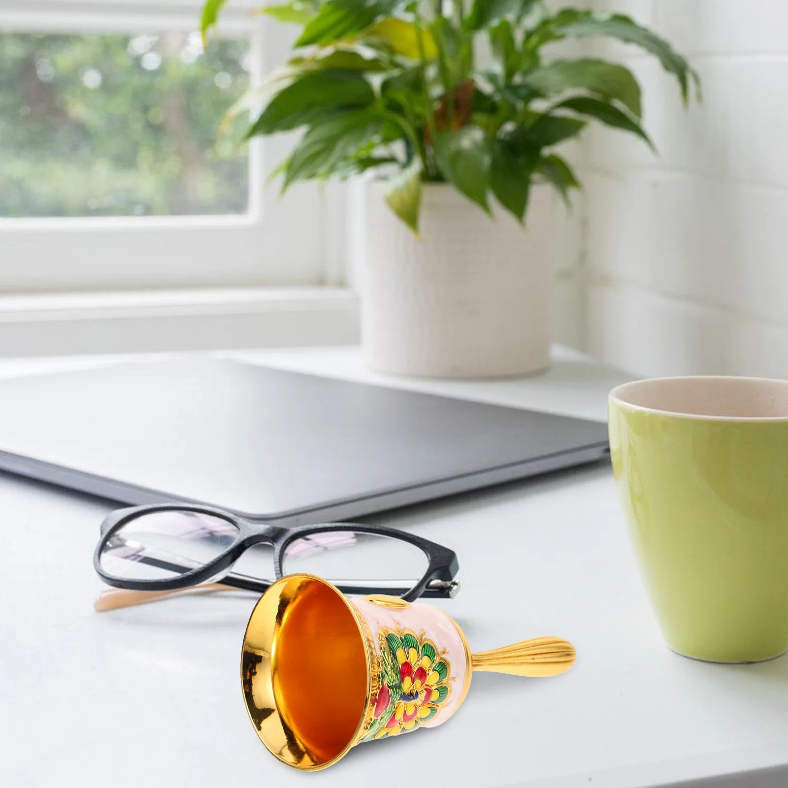 

Hand Bells Retro Copper Restaurant Bell Metal Elderly School Game Tea Medical Animal Wedding Kissing Bells Service