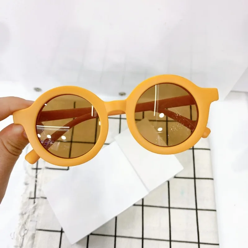 Cute kids Sunglasses parent child frosted glasses new 1-8 year old baby decorative Sunglasses trendy kids Sunglasses