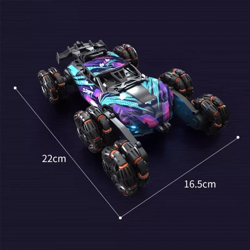 Six Wheels RC Car Toy Spray Twisting Stunt Drift Car Remote Controlled Cars RC Toys for Children Adults Remote Controlled Car