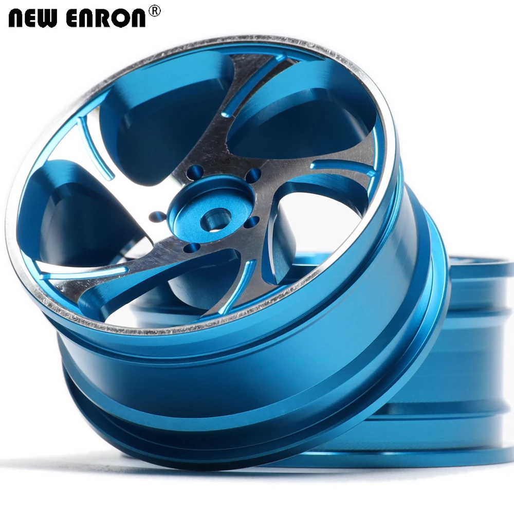 NEW ENRON Aluminum Alloy 5 Spoke 52mm Wheels Hub Rim 4P For RC Car On-Road Drift 1:10 HSP HPI Tamiya Traxxas Kyosho RedCat SAKUR