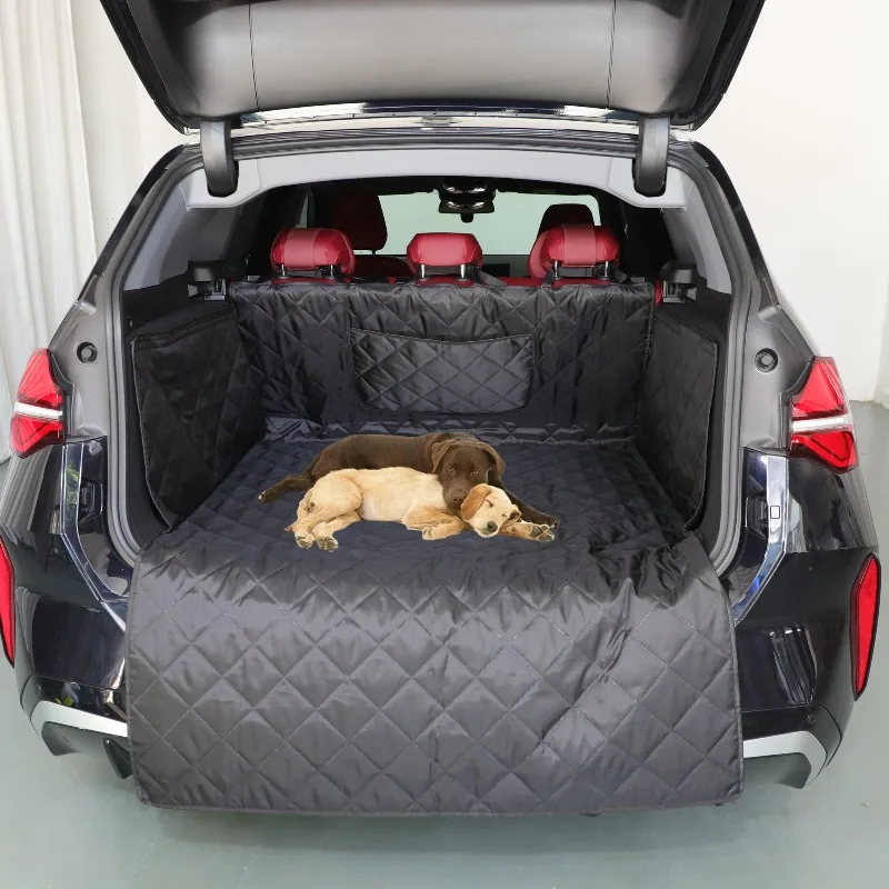 

metyoucar For BMW X3 G45 2025-2026 PVC Black Car Trunk Pet Seat Cover Pet Transport Pad Interior Car Accessories