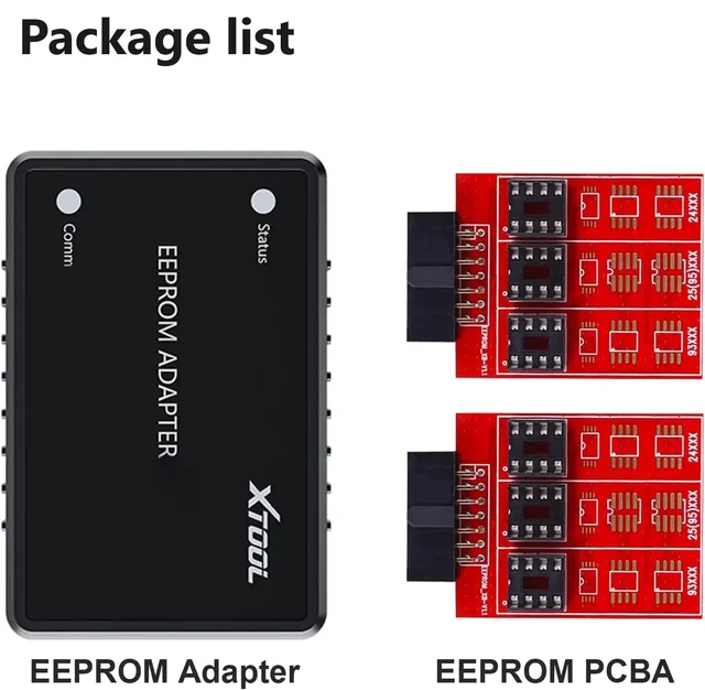 XTOOL Original EEPROM Adapter Key Programmer Read PINCODE Immobilizer Reader For X100PAD3 X100MAX IK618 D7 D8