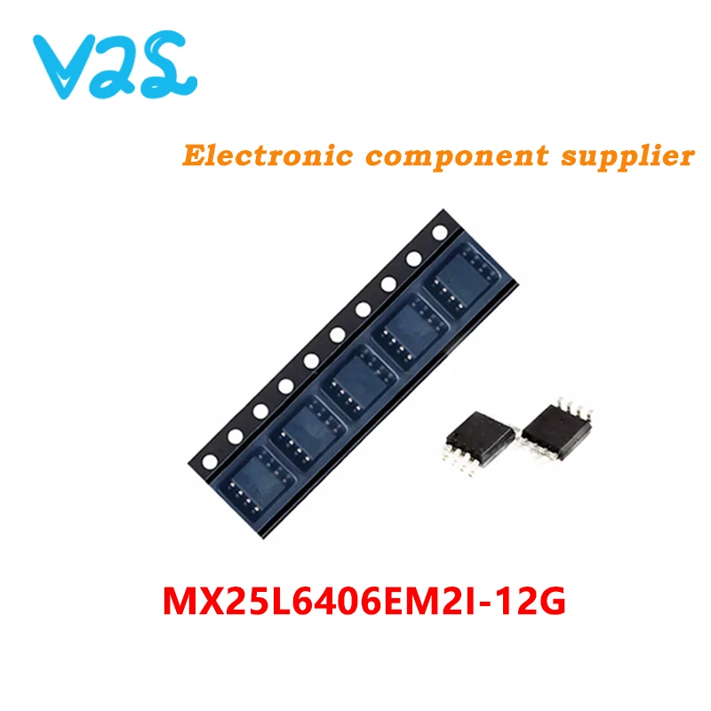 

(2-5pcs) 100% New 25L6406E MX25L6406E MX25L6406EM2I-12G sop-8 Chipset