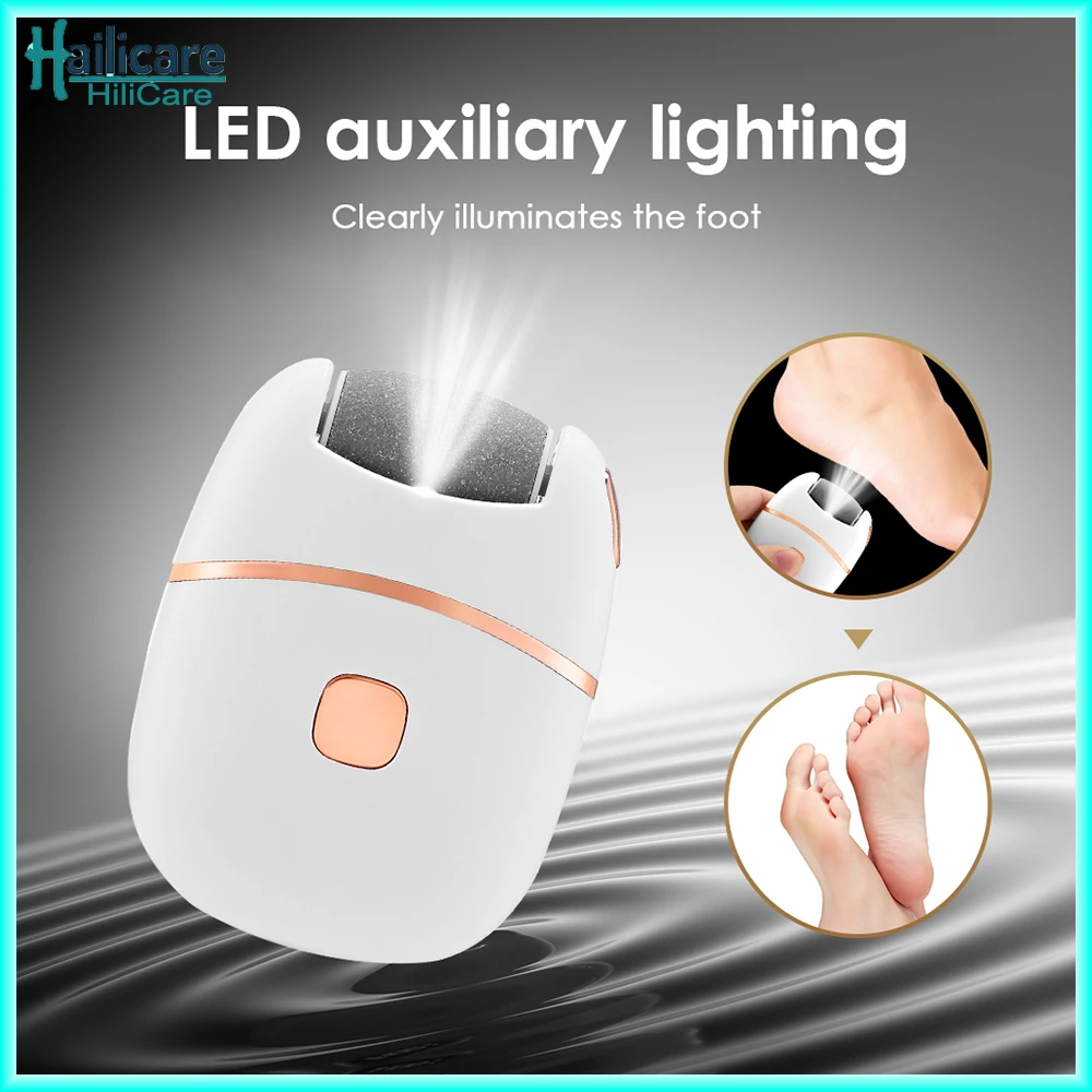 

Rechargeable Electric Foot Grinder Dead Skin Remover Thick Leather Polishing Calluses Feet Scrubber Cracked Foot Care Repair