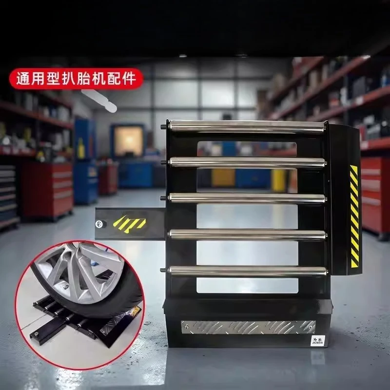 Tire Raking Machine Tire Shoveling Roller Plate Auxiliary Shovel Cutting Saving Fast Rolling Plate Sliding Base