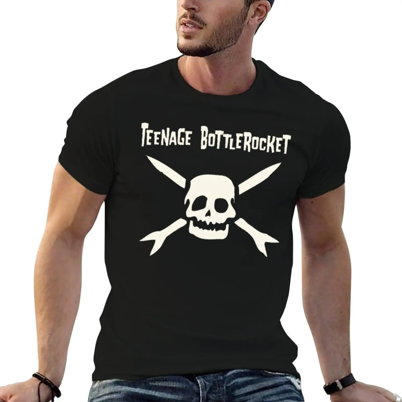 Teenage Bottle Rocket T-Shirt printed t shirts for man funny t shirts cotton t shirts for man cotton T-shirt