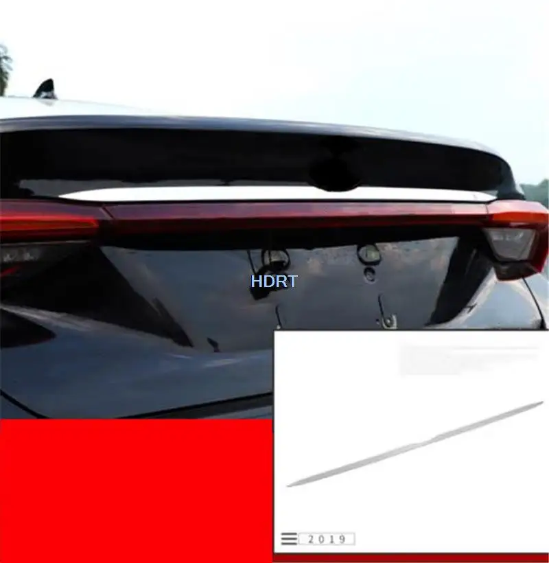 

Car Style Rear Bumper Trunk Moulding Caver Tail Door Trim Strip Frame Protector Decoration Accessories For Toyota Avalon 2019 +