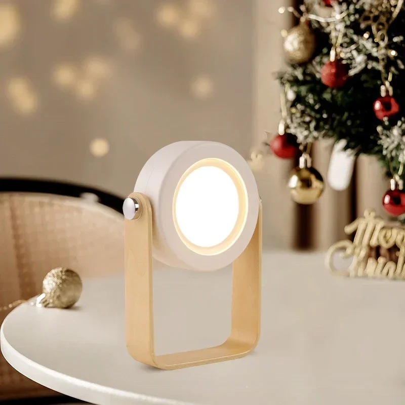 Foldable Touch LED Night Light Dimmable Reading Portable Lantern Lamp USB Rechargeable for Children Kids Gift Bedside Bedroom